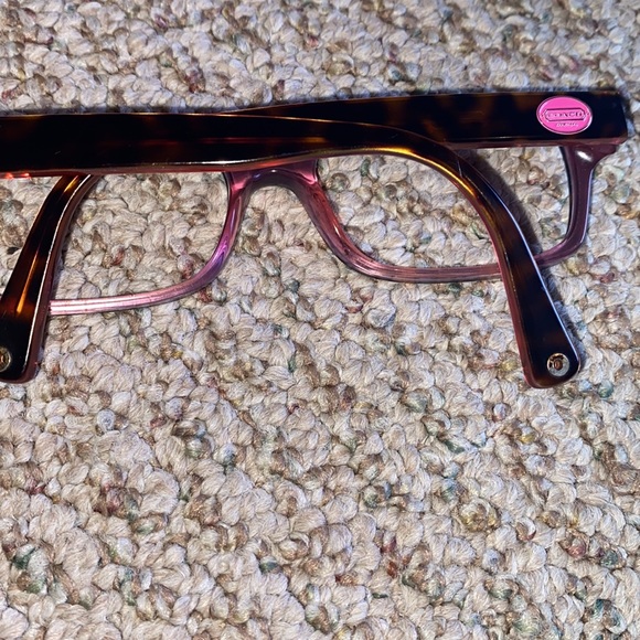 coach Hc 6040 Brooklyn tortoise pink Designer frane - Picture 3 of 9